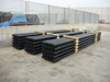 Lot of drill pipes